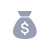 sellers money bag icon