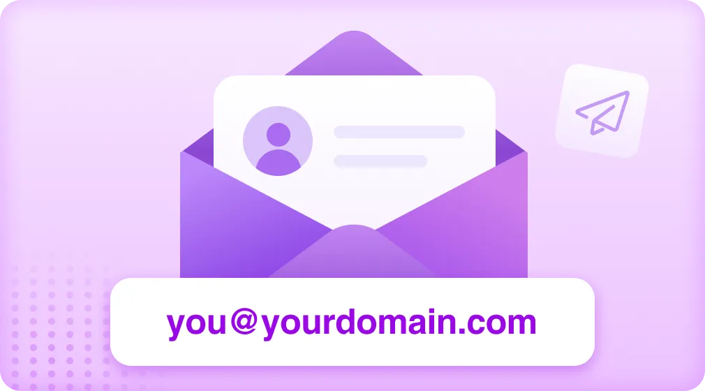 Configure um endereço de e-mail personalizado