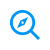 magnifying glass analyze icon